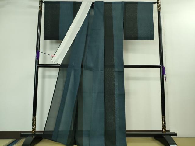 平和屋本店＊極上 夏物 本場大島紬 夏大島 150亀甲 間道 逸品 DZAB2996kh6