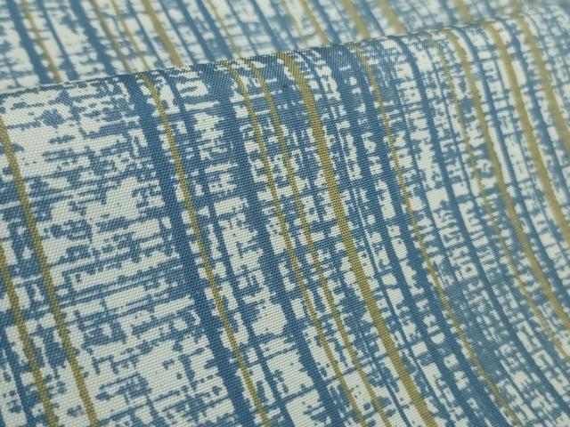平和屋着物▽極上 白山紬 単衣 奥田勝将作 銀の雫 証紙付き 逸品 DZAB3000kh6