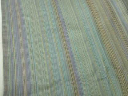 平和屋着物＃極上　道中着　ロング丈　縞　逸品　DZAB3014kh6