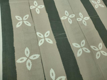 平和屋着物∴極上 夏物 撫松庵 浴衣 綿紅梅 花間道 逸品 DZAB3019kh6