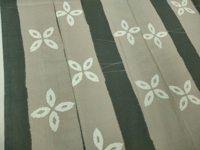 平和屋着物∴極上 夏物 撫松庵 浴衣 綿紅梅 花間道 逸品 DZAB3019kh6