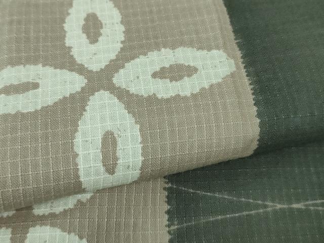 平和屋着物∴極上 夏物 撫松庵 浴衣 綿紅梅 花間道 逸品 DZAB3019kh6