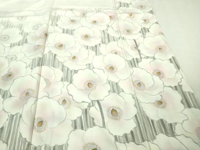 平和屋本店●極上　訪問着　作家物・瑞晃　手描き　胡蝶蘭　暈し染め　逸品　DZAB3022kh6