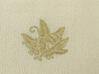 平和屋本店●極上　アンティーク　大正ロマン　訪問着　駒刺繍　花唐草文　金糸　逸品　DZAB3029kh6