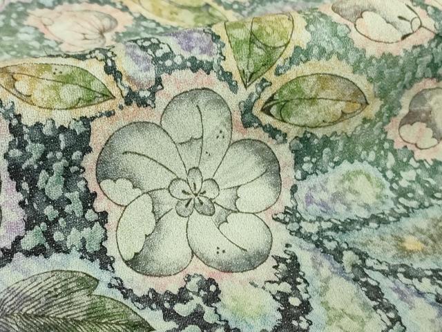 平和屋本店●極上　振袖　辻が花　暈し染め　逸品　DZAB3033kh6