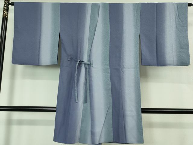 平和屋着物＃極上　道中着　ロング丈　間道　暈し染め　洗える着物　逸品　DZAB3050kh6