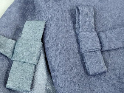 平和屋着物＃極上　道中着　ロング丈　間道　暈し染め　洗える着物　逸品　DZAB3050kh6