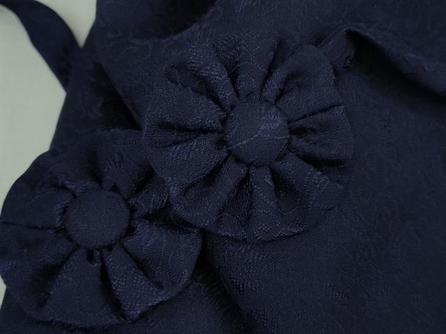 平和屋着物＃極上　中国三大刺繍　相良刺繍　道中着　ロング丈　舞花文　暈し染め　逸品　未使用　DZAB3058kh6