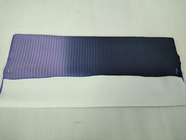 平和屋着物＃極上　道中着　ロング丈　間道　暈し染め　反端付き　逸品　未使用　DZAB3059kh6