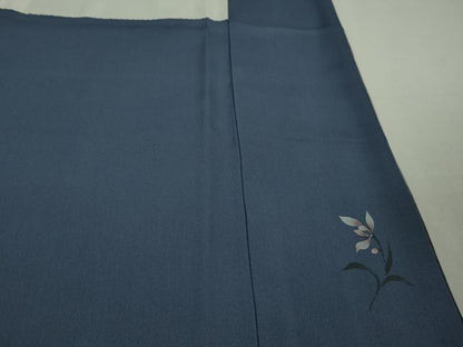 平和屋着物●極上　訪問着　手描き　草花文　暈し染め　金彩　やまと誂製　逸品　DZAB3065kh6