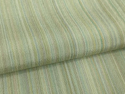 平和屋着物▽極上　本塩沢　やまだ織　200色　単衣　大坪シズイ作　証紙付き　逸品　DZAB3068kh6