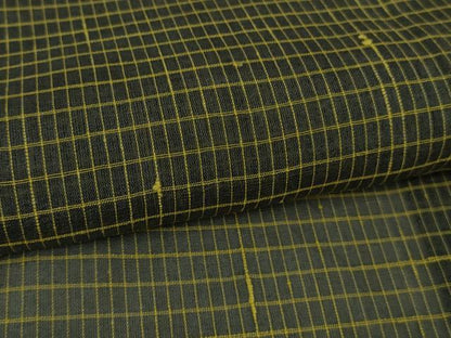 平和屋本店＊極上 夏物 白たか上布 置賜紬 小松紀夫作 格子 証紙付き 逸品 DZAB3100kh6