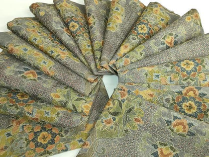 平和屋本店●極上　中国三大刺繍　スワトウ刺繍　汕頭刺繍　総刺繍　全通柄袋帯　正倉院花文　金糸　逸品　DZAB3139kh6