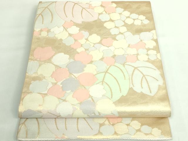 平和屋着物●極上　創業280年　誉田屋源兵衛　六通柄　本袋帯　桐花文　金糸　逸品　DZAB3144kh6