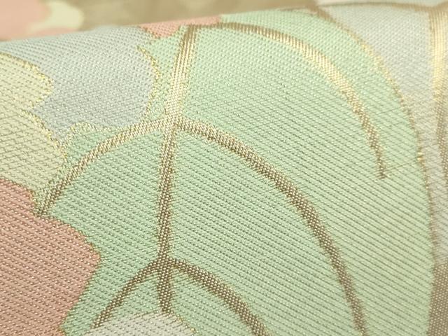 平和屋着物●極上　創業280年　誉田屋源兵衛　六通柄　本袋帯　桐花文　金糸　逸品　DZAB3144kh6