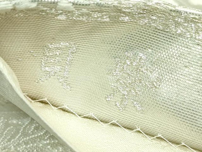 平和屋着物●極上　六通柄袋帯　唐織　貝紫　小石丸　花菱文　金銀糸　逸品　DZAB3151kh6