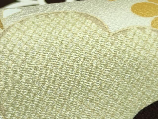 平和屋本店●極上　工芸キモノ野口　九寸名古屋帯　葵　逸品　DZAB3161kh6