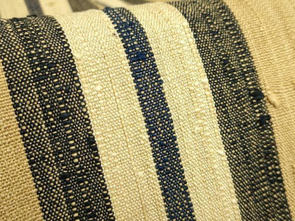 平和屋本店●極上　浦野理一　経節紬　九寸名古屋帯　間道　枯色地　逸品　未使用　DZAB3174kh6