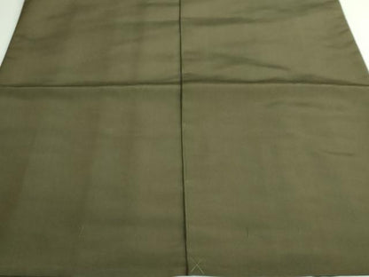 平和屋本店●極上　男性　人間国宝　甲田綏郎　精好仙台平　馬乗り袴　海松色地　証紙付き　三越扱い　逸品　未使用　DZAB3193kh6