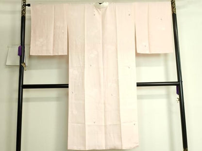 平和屋着物●上質な長襦袢　袷　糸車地紋　跳兎　さが美扱い　逸品　未使用　DZAB3196kh6