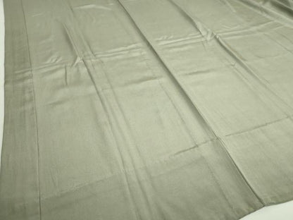 平和屋着物●極上　男性　長襦袢　無双仕立て　絞り　利休鼠色地　銀座越後屋扱い　逸品　DZAB3197kh6