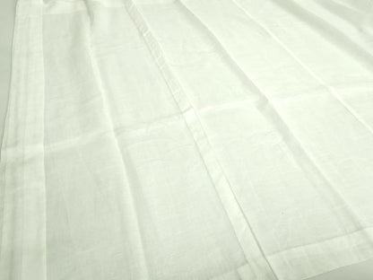 平和屋着物＊極上 夏物 男性 長襦袢 小千谷 本麻 雪芝紋紗 象牙色地 逸品 DZAB3199kh6