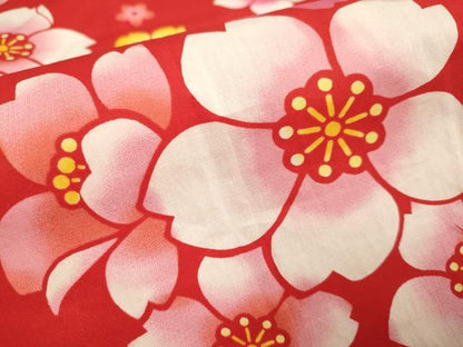平和屋本店∴極上　夏物　子供　女の子　浴衣　舞桜　逸品　DZAB3227kh6