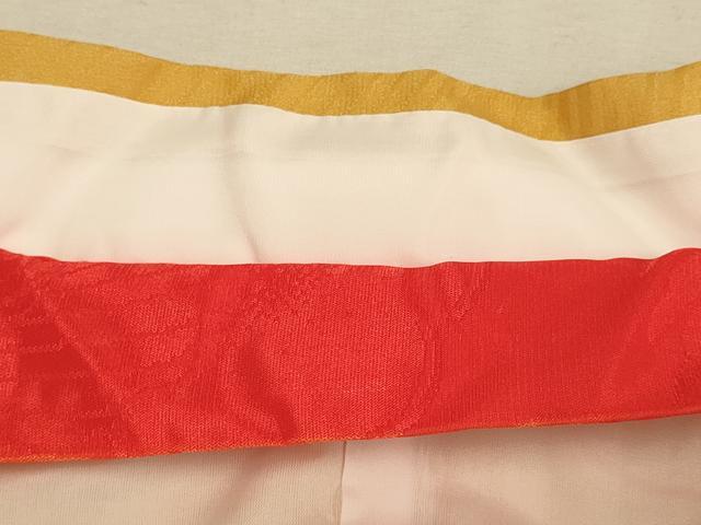 平和屋本店∵極上 女の子 十三参り 子供 祝着・袋帯・しごきセット 駒刺繍 舞蝶鈴花文 暈し染め 金彩 逸品 DZAB3241kh6