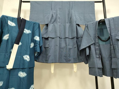 平和屋本店[]極上　七五三　男の子　祝着・襦袢・羽織セット　逸品　未使用　DZAB3245kh6