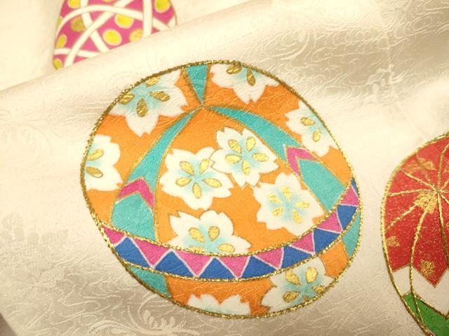 平和屋本店[]極上　創業460年・千總 七五三 女の子 7歳 祝着・襦袢(半衿刺繍)・袋帯(川島織物)・被布セット　三越扱い　逸品　DZAB3252kh6