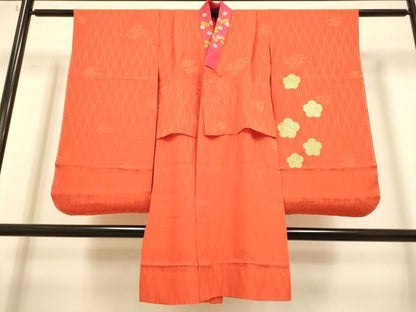 平和屋本店[]極上　創業460年・千總 七五三 女の子 7歳 祝着・襦袢(半衿刺繍)・袋帯(川島織物)・被布セット　三越扱い　逸品　DZAB3252kh6