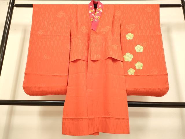 平和屋本店[]極上　創業460年・千總 七五三 女の子 7歳 祝着・襦袢(半衿刺繍)・袋帯(川島織物)・被布セット　三越扱い　逸品　DZAB3252kh6