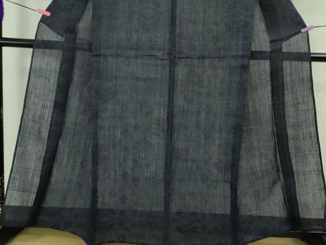 平和屋本店＊極上　夏物　重要無形文化財　本場宮古上布　苧麻　松竹梅　逸品　DZAB3264kh6