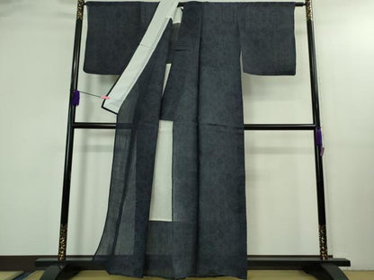 平和屋本店＊極上　夏物　重要無形文化財　本場宮古上布　苧麻　松竹梅　逸品　DZAB3264kh6