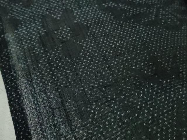 平和屋本店＊極上　夏物　重要無形文化財　本場宮古上布　苧麻　松竹梅　逸品　DZAB3264kh6