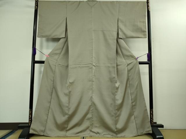 平和屋本店●極上 工芸染織 宮下 西陣 彩趣御召 たとう紙・反端付き 逸品 DZAB3275kh6