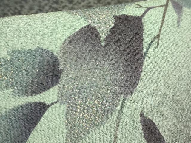 平和屋着物●極上　京の匠日展作家　丹下雄介　太鼓柄袋帯　枝葉文　金銀彩　やまと誂製　逸品　DZAB3301kh6