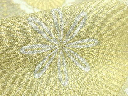 平和屋本店●最高級　人間国宝　北村武資　煌彩錦　六通柄袋帯　花蜀江　金銀糸　逸品　DZAB3310kh6