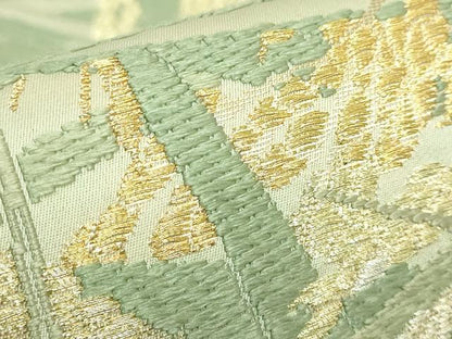 平和屋着物●極上　皇室・伊勢神宮御用　御御帯　山口美術織物　山口弘躬　六通柄袋帯　唐織 天恵豊穣文 金銀糸 証紙付き 逸品 DZAB3326kh6