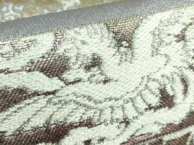平和屋着物●極上　創業280年　誉田屋源兵衛　六通柄袋帯　鳳凰吉祥文　金銀糸　逸品　DZAB3335kh6