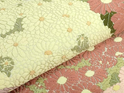 平和屋着物●極上　山口美術織物　皇室　伊勢神宮御用　西陣織　六通柄袋帯　唐織　菊御苑文　金糸　逸品　DZAB3341kh6