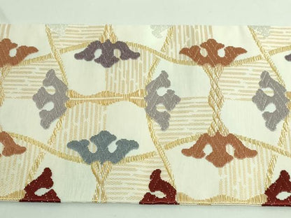 平和屋着物●極上　山口織物金織　九寸名古屋帯　唐織　吉祥文　金糸　逸品　DZAB3359kh6
