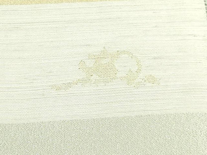 平和屋着物●極上　絲藝苑　上島洋山　両面　太鼓柄袋帯　風景文　逸品　DZAB3366kh6