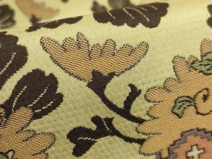 平和屋着物●極上　しょうざん謹製　六通柄袋帯　紗重織　菊花文　逸品　DZAB3368kh6