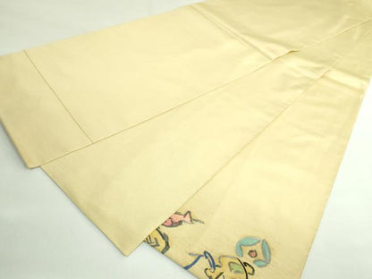 平和屋着物●極上　太鼓柄袋帯　すくい織　七福神　逸品　DZAB3374kh6