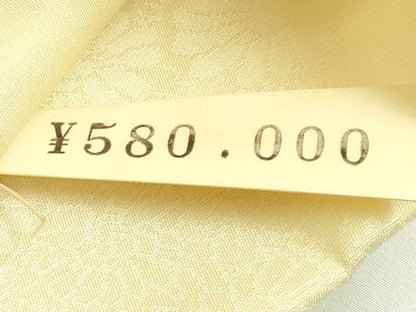 平和屋本店●極上 山口美術織物 皇室 伊勢神宮御用 西陣織 太鼓柄袋帯 唐織 薫苑菊陽文 金糸 上代58万 冊子・共箱 逸品 未使用 DZAB3392kh6