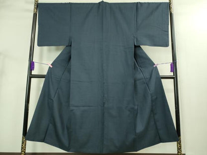 平和屋着物●極上　男性　紬　アンサンブル　羽織・長襦袢(無双仕立て)セット　亀甲柄　羽裏・一富士二鷹三茄子　逸品　DZAB3401kh6