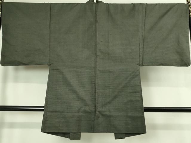 平和屋着物●極上　男性　本場大島紬　アンサンブル　長羽織　100亀甲　総詰め　逸品　DZAB3403kh6