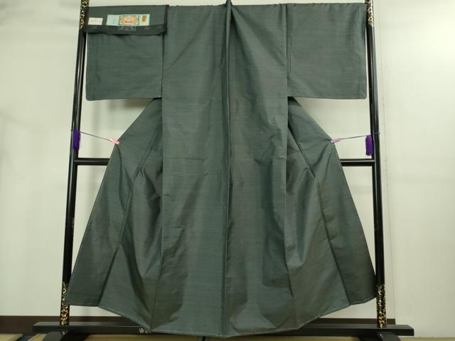 平和屋着物●極上　男性　本場大島紬　アンサンブル　キングサイズ　長羽織　宮脇兼太郎作　証紙付き　逸品　未使用　DZAB3408kh6