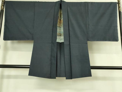 平和屋着物●極上　男性　本場大島紬　アンサンブル　120亀甲　総詰め　逸品　未使用　DZAB3411kh6